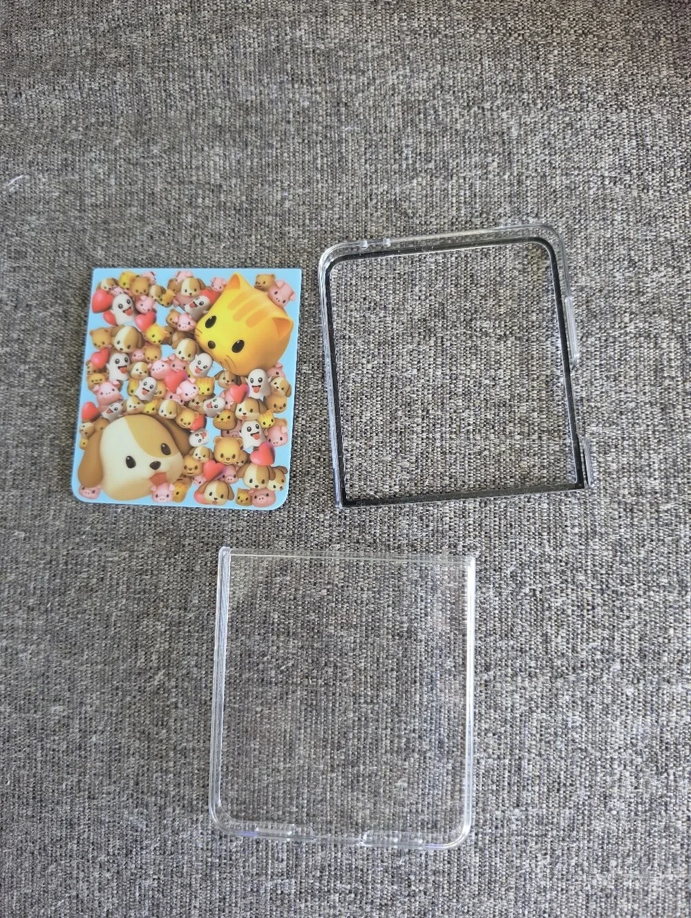 Samsung galaxy Z Flip7 Flipsuit, Transparent